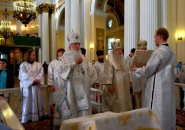 Память митрополита Никодима (Ротова) почтили в Александро-Невской Лавре
